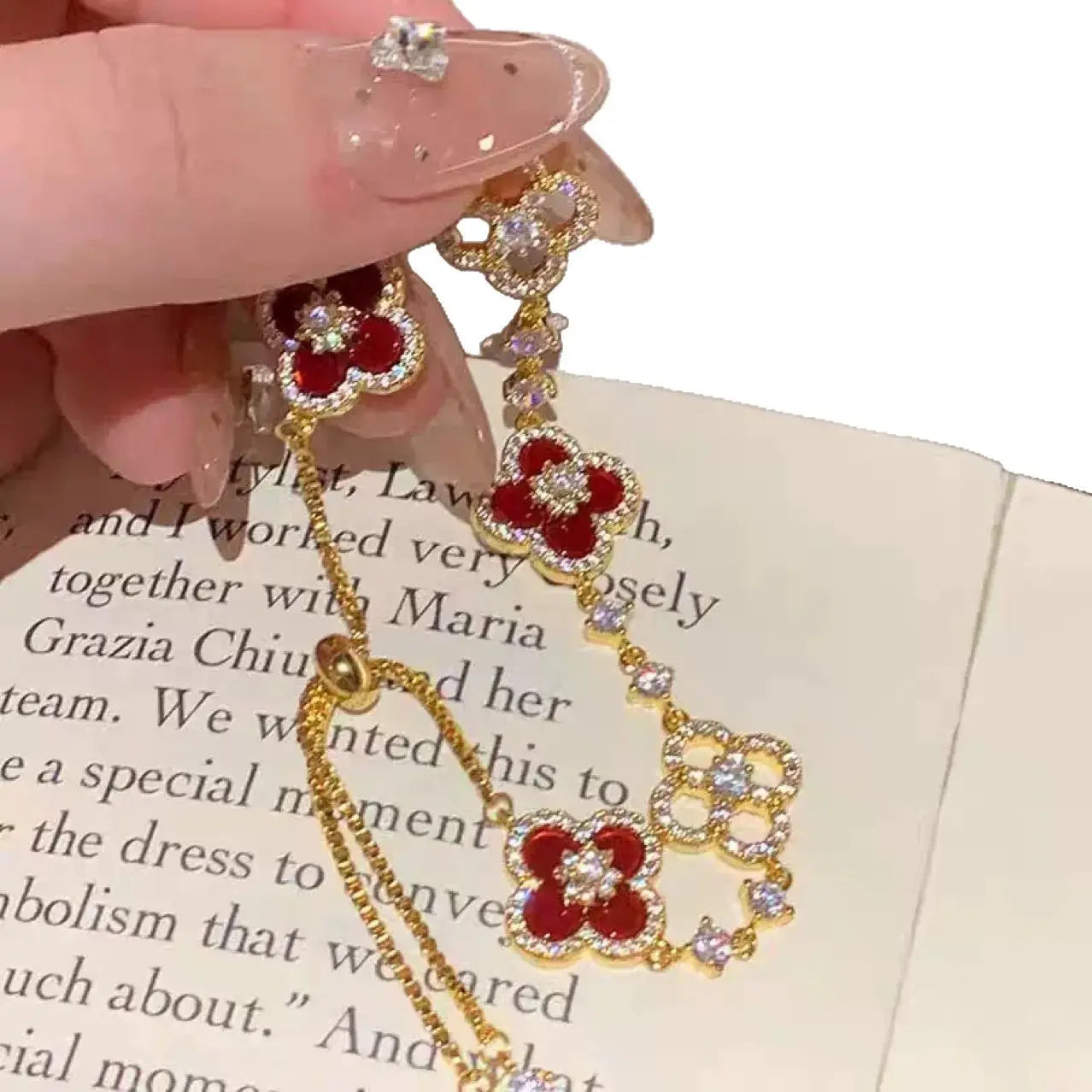Shiny and Shiny Bracelet Exquisite and Versatile Light Luxury Bracelet Niche Adjustable Drawstring Wholesale for Women